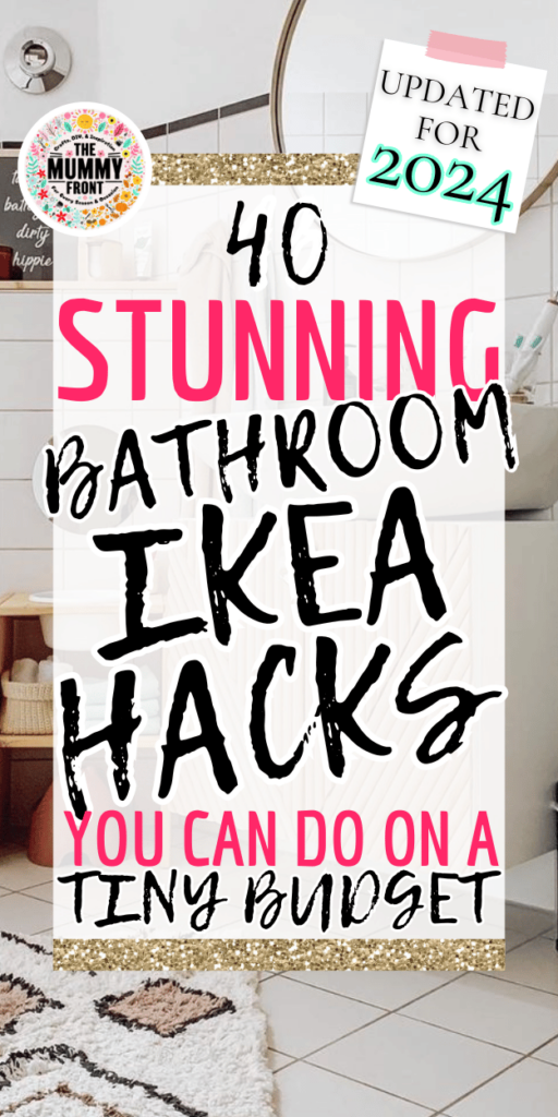 40 DIY IKEA Bathroom Hacks for Your Small Space (2024)