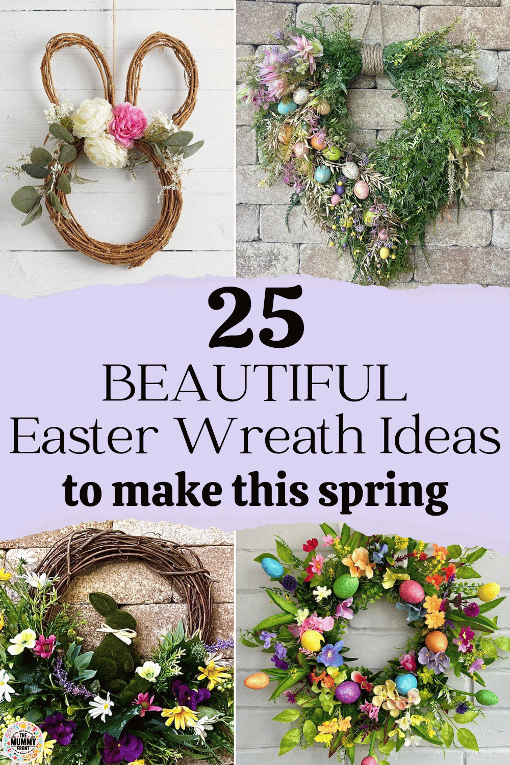 Looking for beautiful Easter wreaths for your front door? These Easter wreath DIY ideas are the perfect way to add charm and festive flair to your home! Whether you love DIY Easter decorations with pastel eggs, florals, or rustic touches, these Easter door decorations will brighten up your space. Perfect for adding a fresh touch of spring outside decor, these wreaths make the ultimate Easter decorating ideas for the home. 