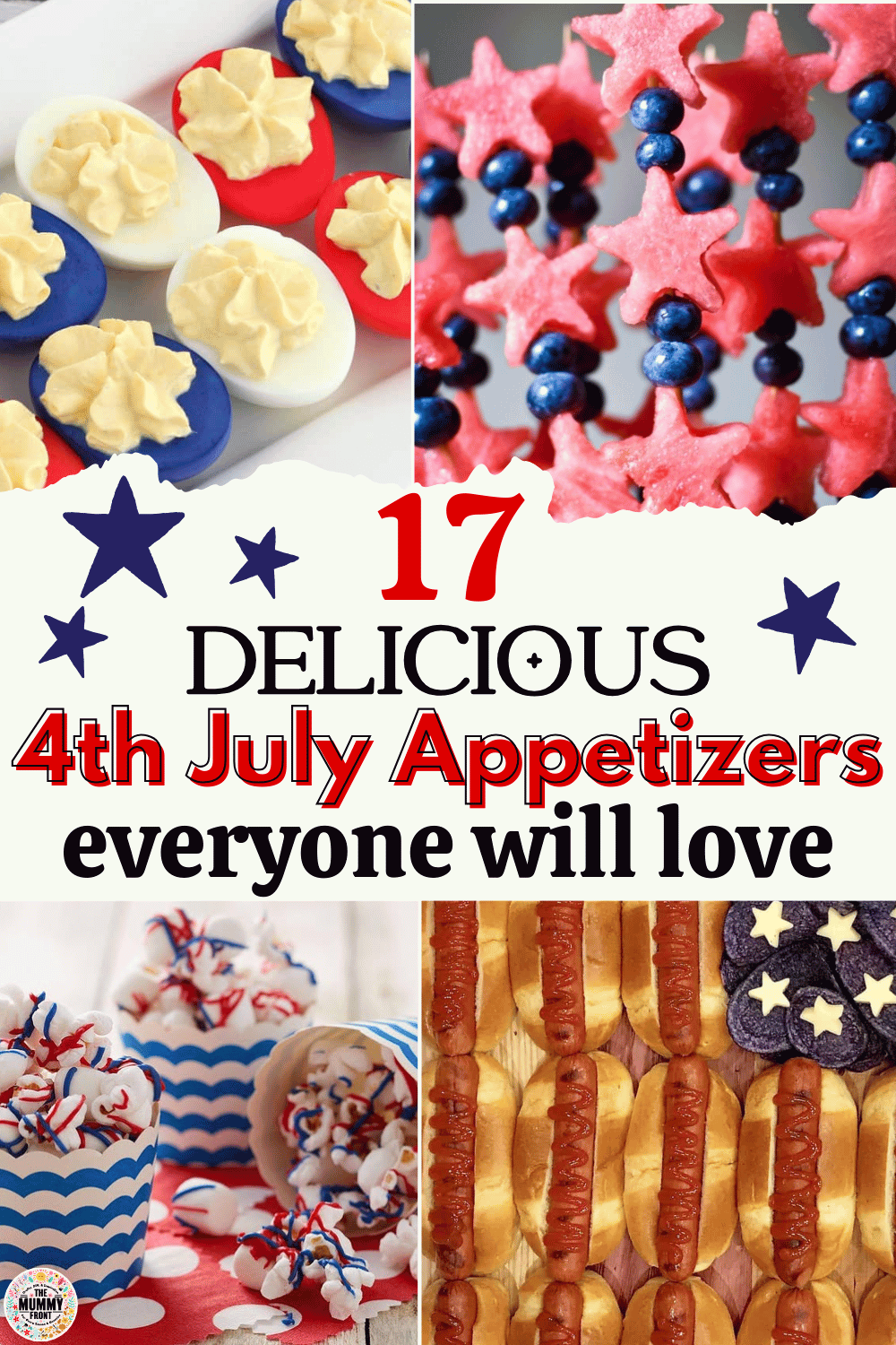 Looking for 4th of July appetizer ideas that are festive, easy, and impressive? This post is packed with patriotic food perfect for any Fourth of July party ideas food list! Whether you're hosting a July 4th party, planning a 4th of July celebration, or bringing something to a 4th of July potluck food event, this board covers all the bases. With red, white, and blue details, it's ideal for Memorial Day party ideas and Patriotic Party spreads. Perfect 4th of July party ideas!