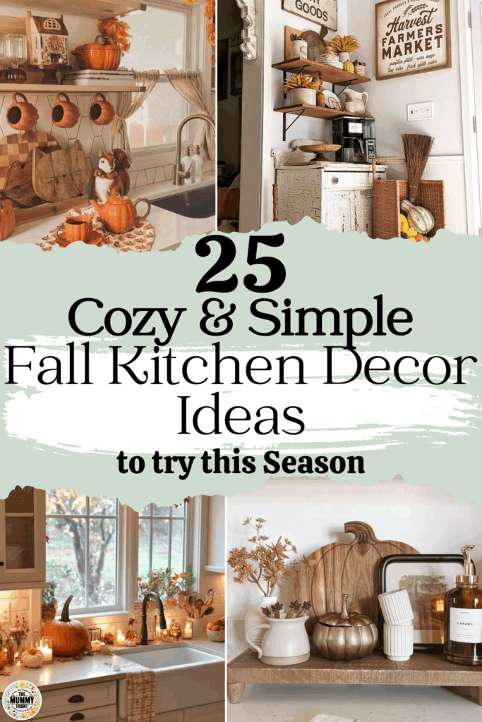Get inspired with cozy fall kitchen decor ideas that bring warmth and charm to your home. From fall kitchen table decor and seasonal centerpieces to simple fall kitchen island decor, you’ll find beautiful ways to decorate your space. Whether you love farmhouse touches, diy fall decor, or classic fall decor for your kitchen, these ideas make it easy to celebrate the season in style.