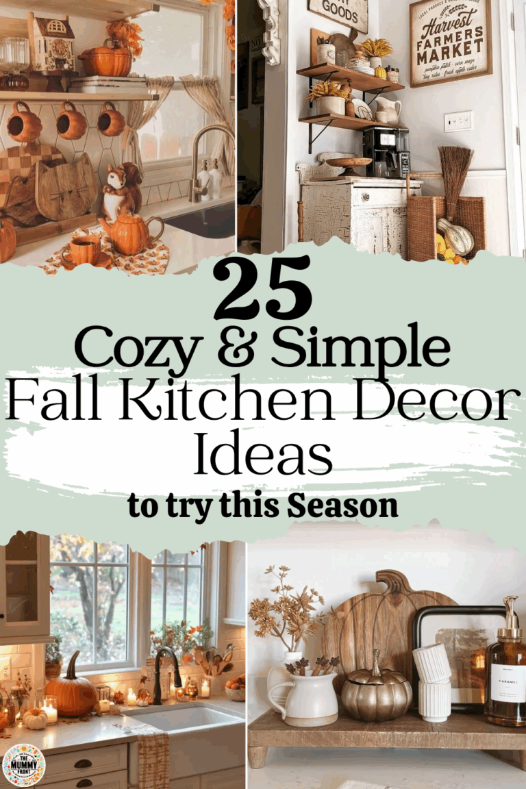 25 Cozy Fall Kitchen Decor Ideas to Try This Season - The Mummy Front