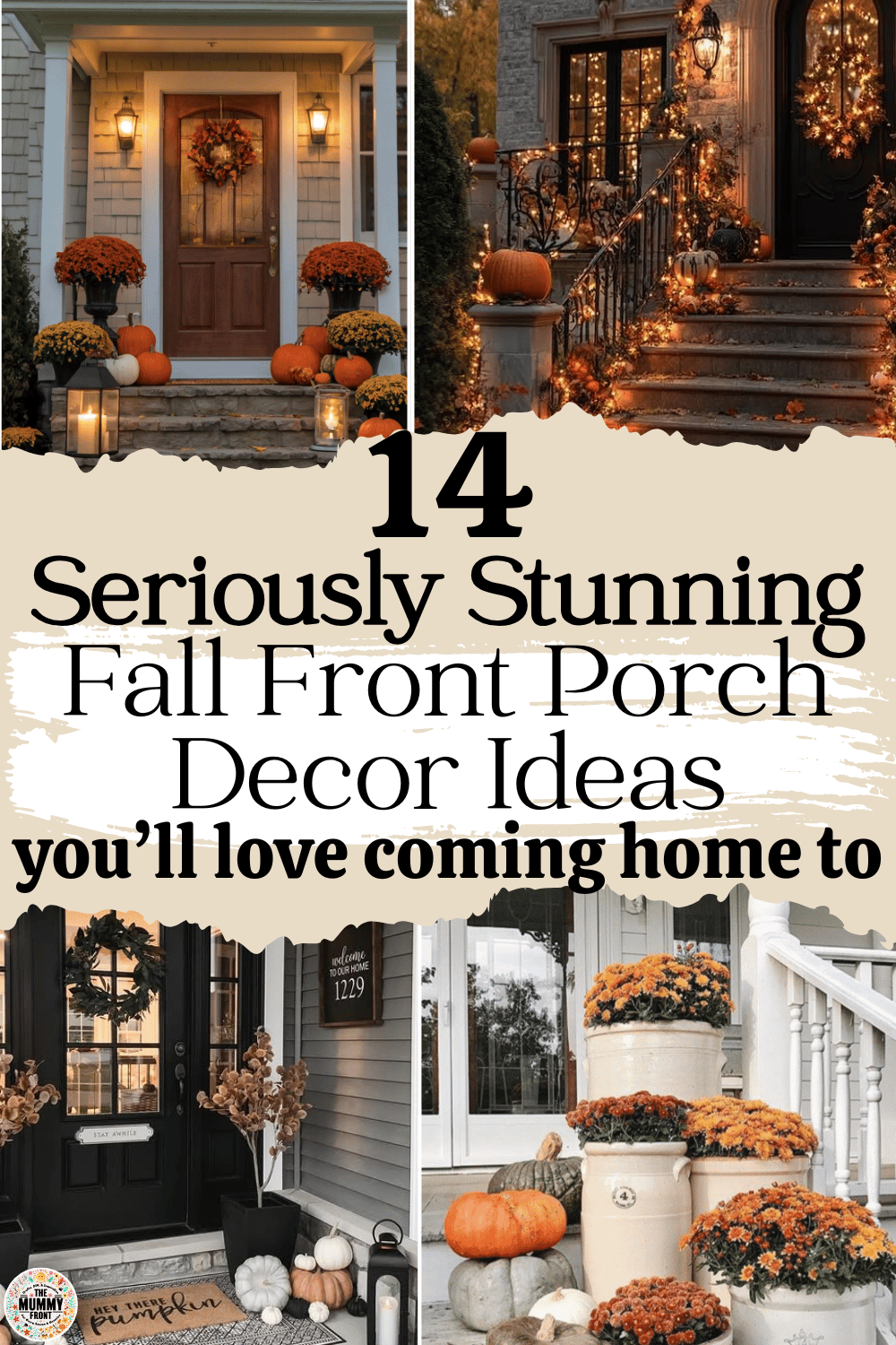 14 Stunning Fall Front Porch Decor Coming Home To ...