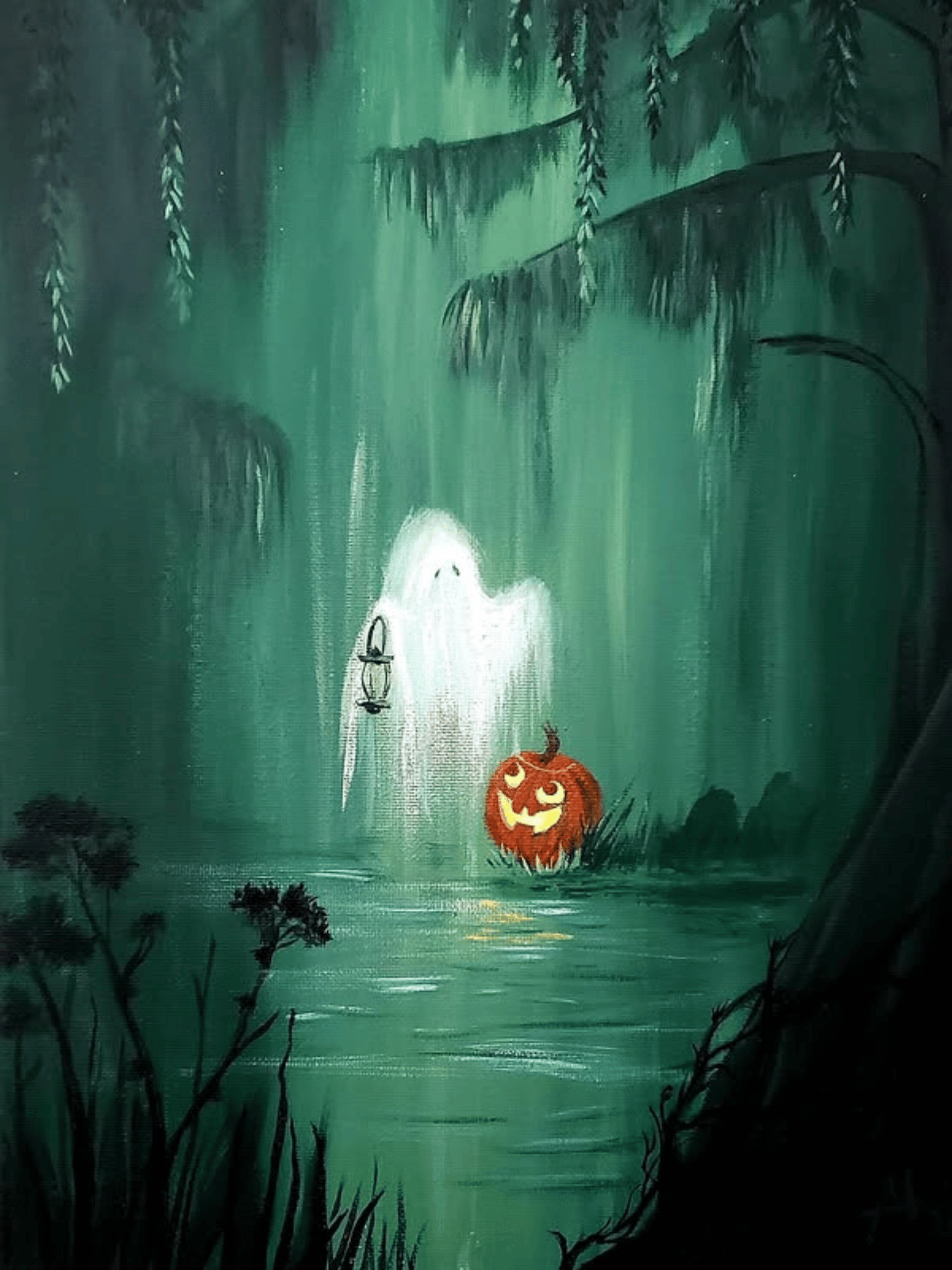 36 Fun and Easy Halloween Painting Ideas to Try - The Mummy Front