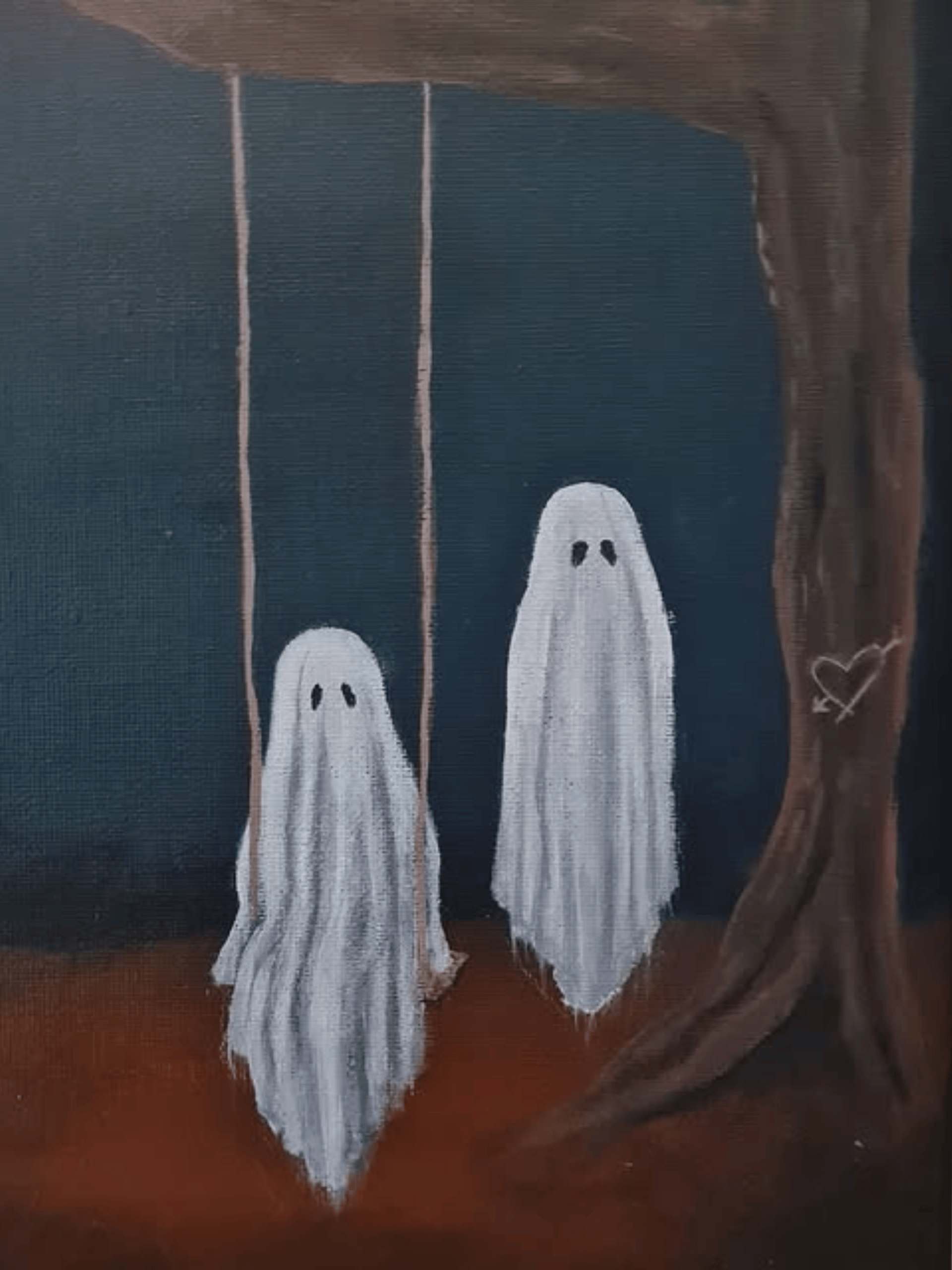 36 Fun and Easy Halloween Painting Ideas to Try - The Mummy Front