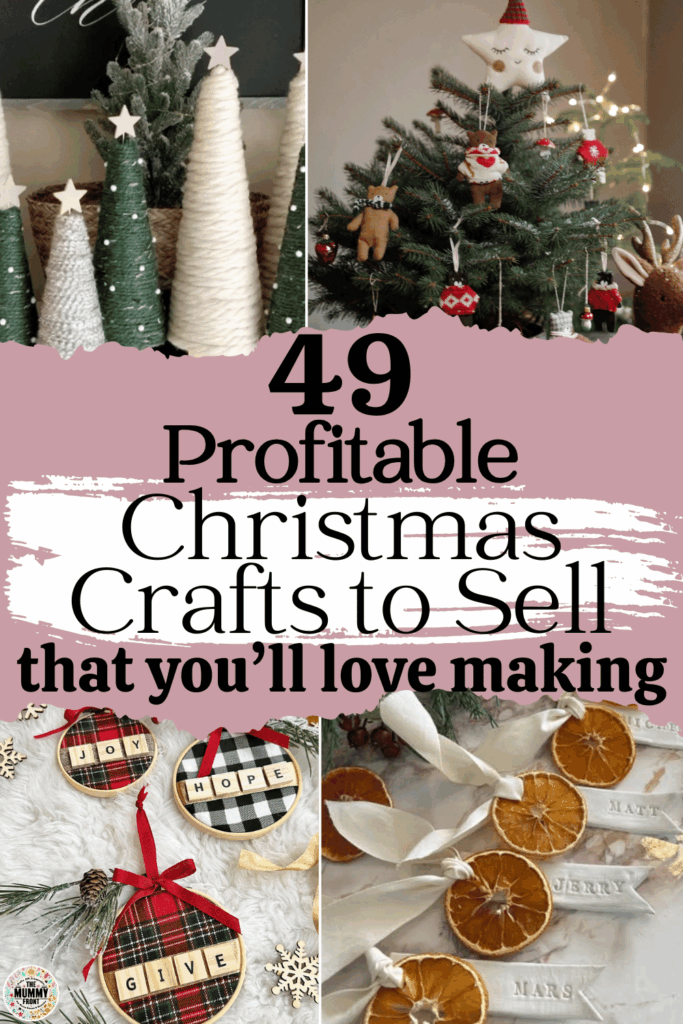 Discover 49 Christmas crafts to sell that you’ll love making. From DIY Christmas ornaments to sell and easy Christmas crafts to sell, to handmade Christmas gifts and DIY Christmas decorations for home, these creative Christmas crafts for adults are full of festive charm. Perfect for craft shows, resin and wooden ornaments, or cozy DIY holiday projects.