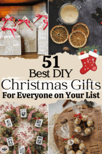 51 Best DIY Christmas Gifts for Everyone on Your List - The Mummy Front