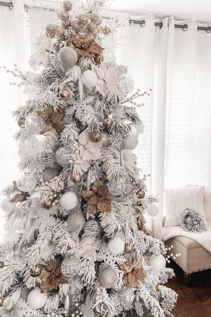 White Christmas Tree Decor, White Christmas Tree Ideas