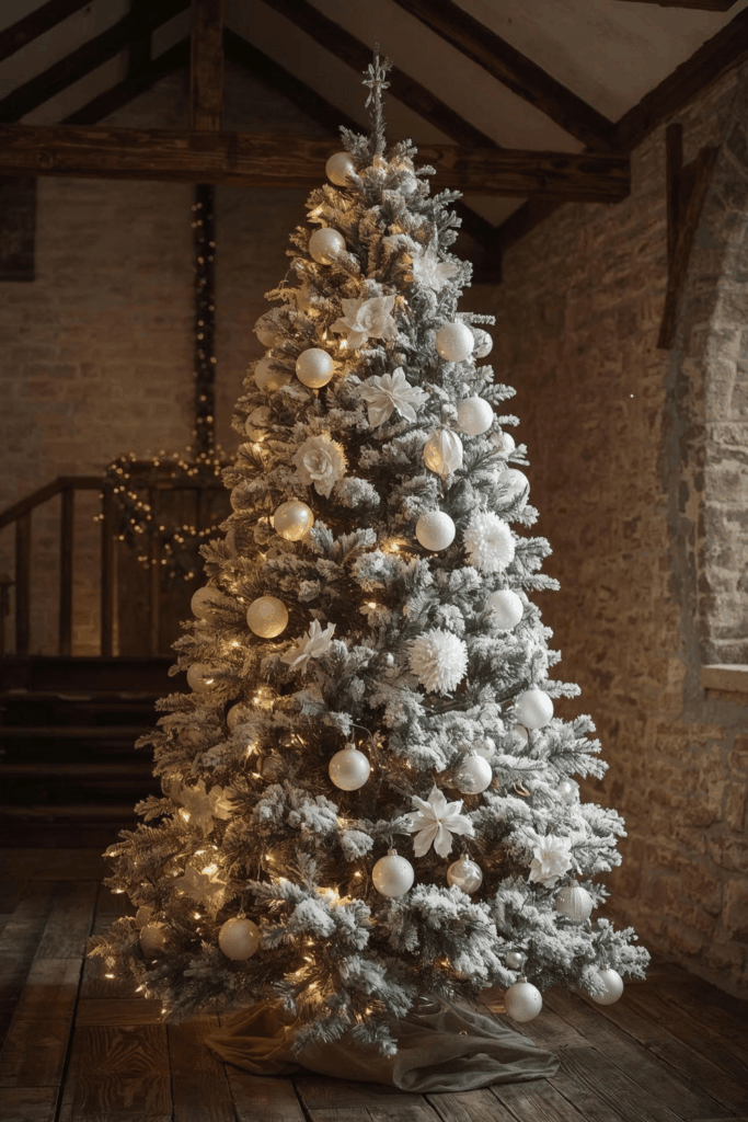 White Christmas Tree Decor, White Christmas Tree Ideas