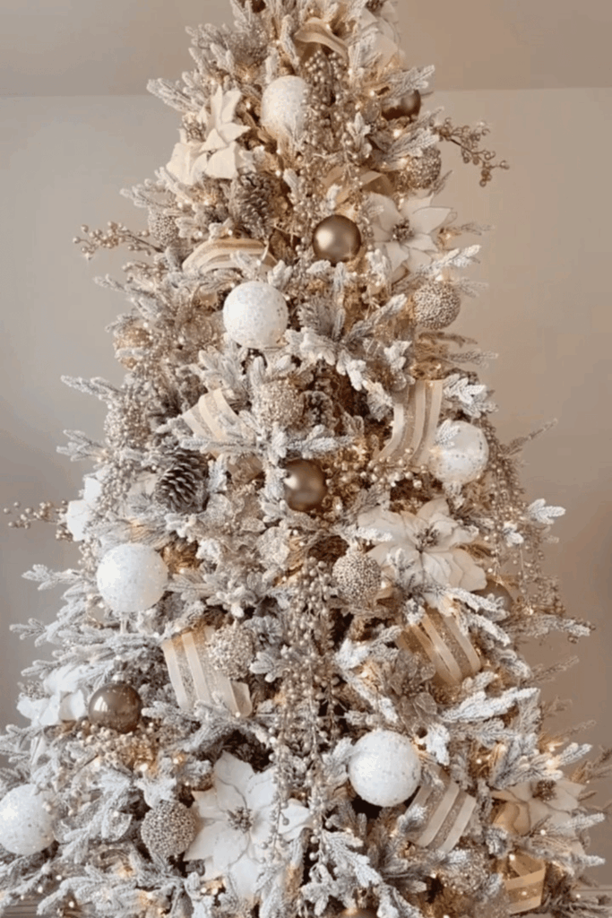 White Christmas Tree Decor, White Christmas Tree Ideas