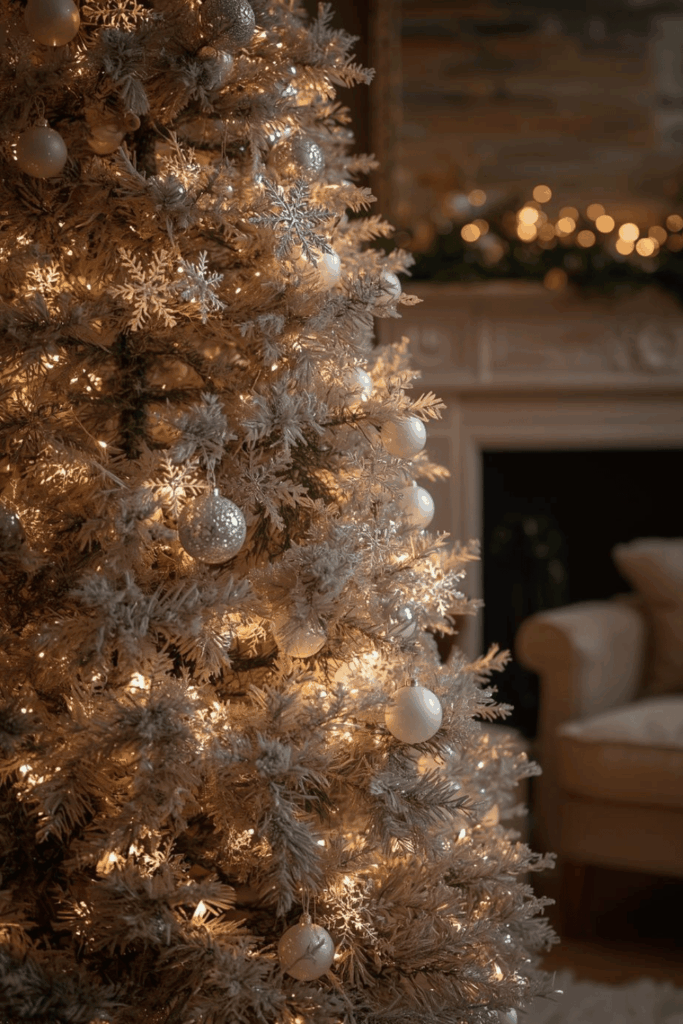 White Christmas Tree Decor, White Christmas Tree Ideas