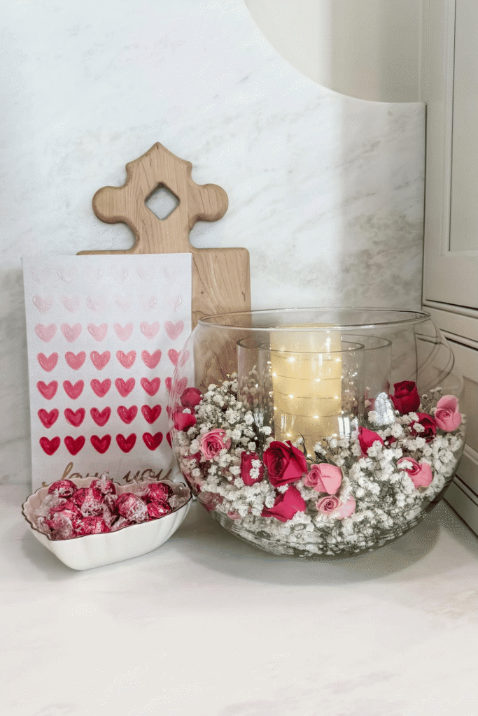 DIY Valentines decorations 