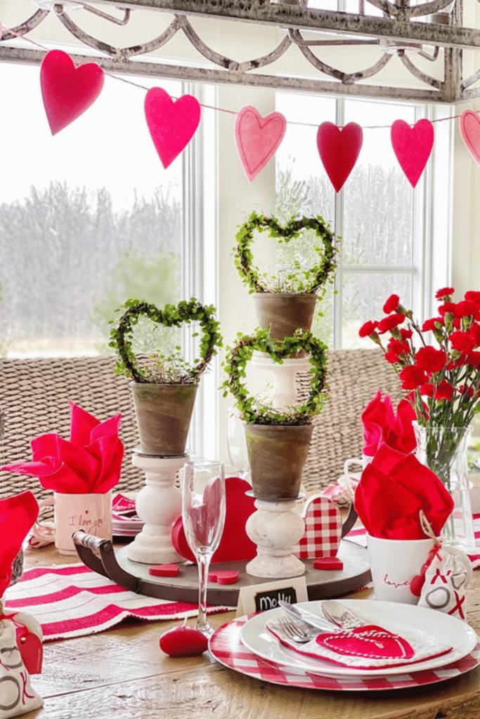 DIY Valentines decorations 