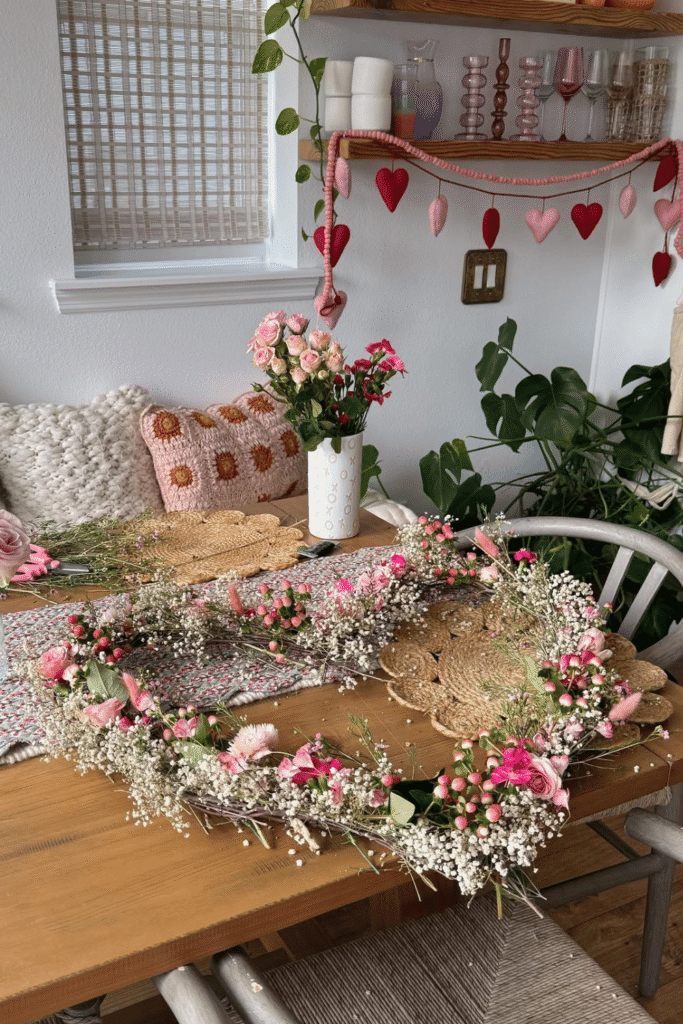 DIY Valentines decorations 