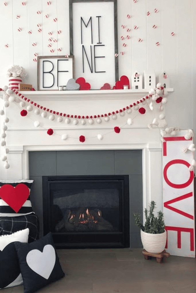 DIY Valentines decorations 