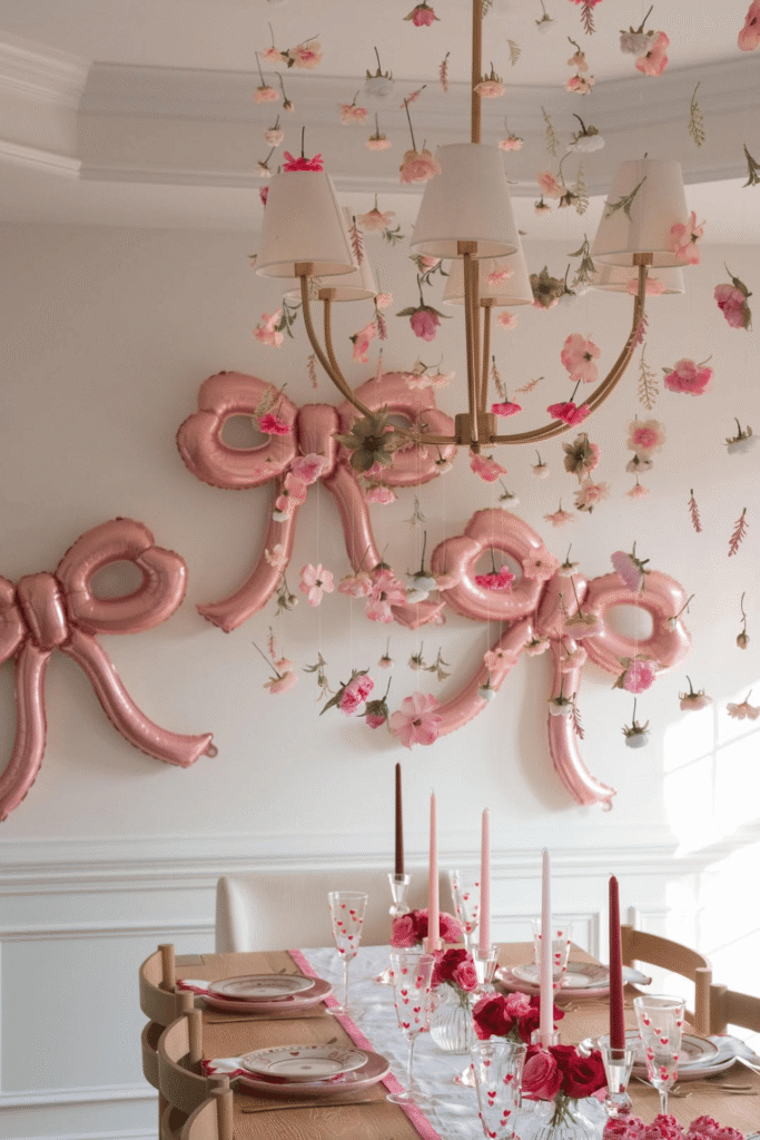 DIY Valentines decorations 