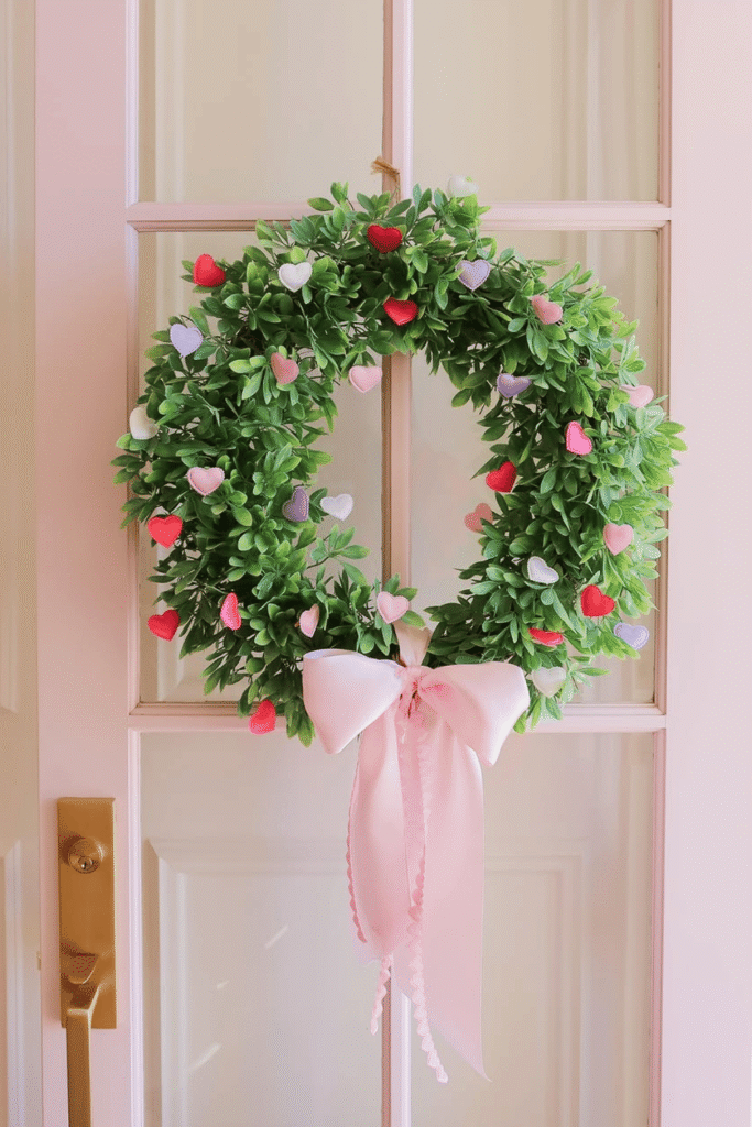 Diy Valentine Wreaths 
