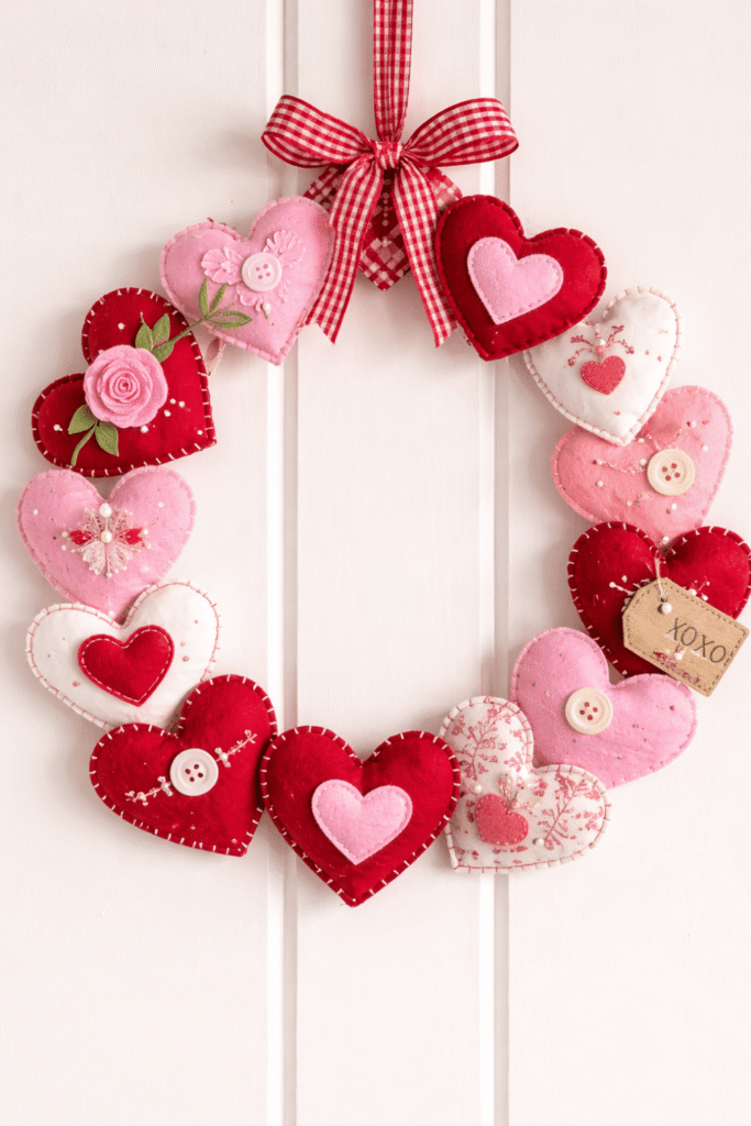 Diy Valentine Wreaths 
