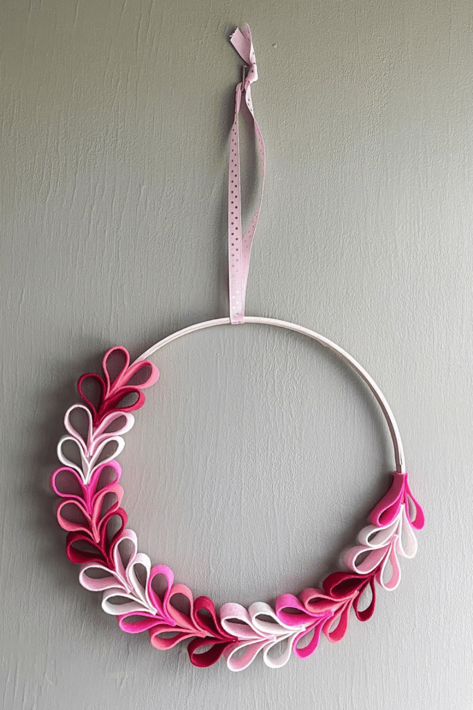 Diy Valentine Wreaths 