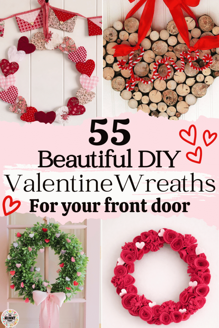 Looking for Valentines wreaths DIY ideas that actually feel doable and beautiful in real homes? This collection is full of valentine wreaths for front door DIY projects, plus plenty of ideas that work indoors too. From soft, simple styles to more playful designs, these DIY wreath ideas are perfect for adding charm to your valentines decorations for home. Whether you’re decorating your front door or a cosy wall inside, these DIY valentines decorations make a lovely choice for relaxed crafting afternoons. Save this for inspiring valentines DIY crafts and easy DIY Valentines Day decor you’ll enjoy making and hanging year after year.