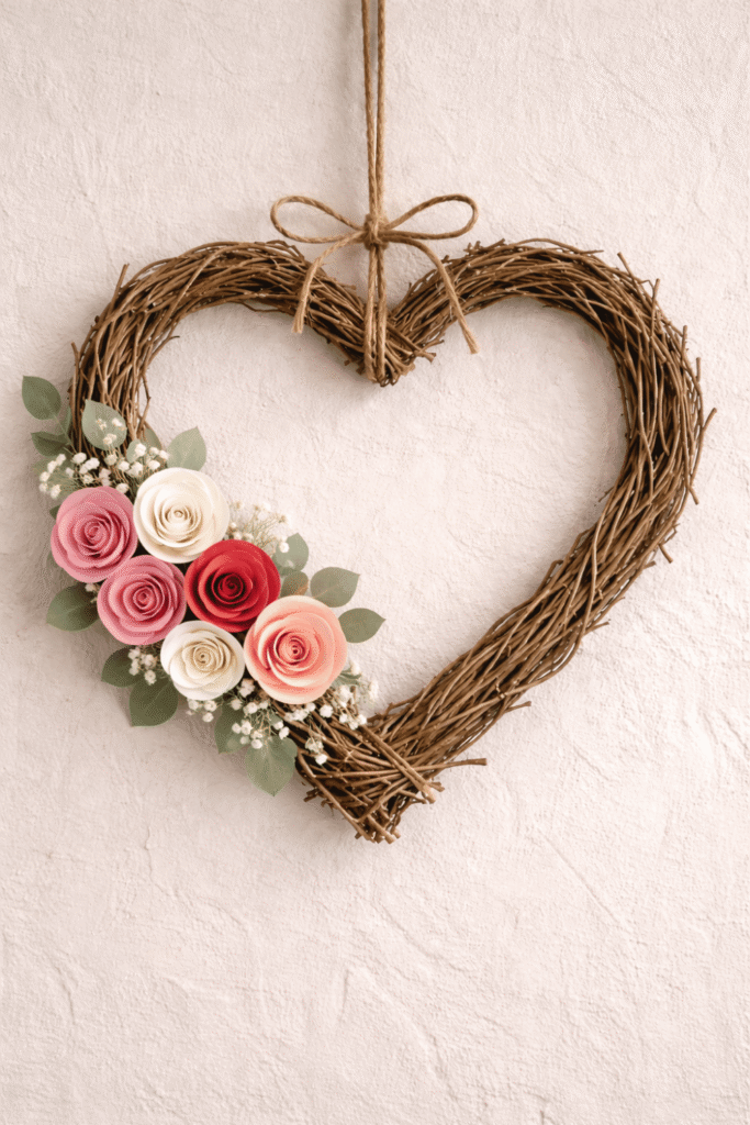 Diy Valentine Wreaths 