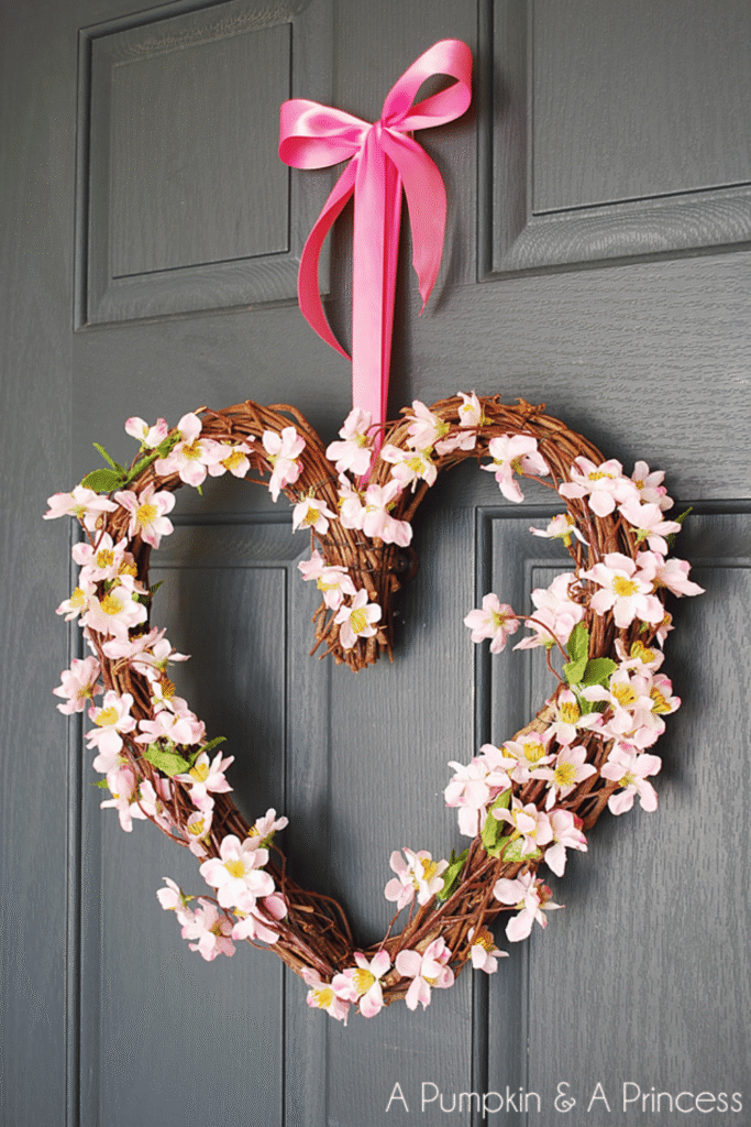 Diy Valentine Wreaths 