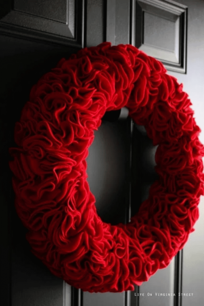 Diy Valentine Wreaths 