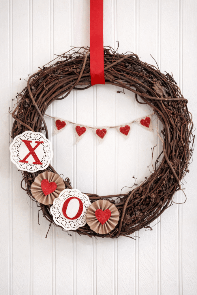 Diy Valentine Wreaths 