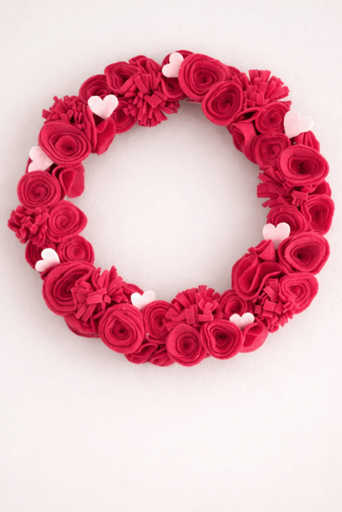 Diy Valentine Wreaths 
