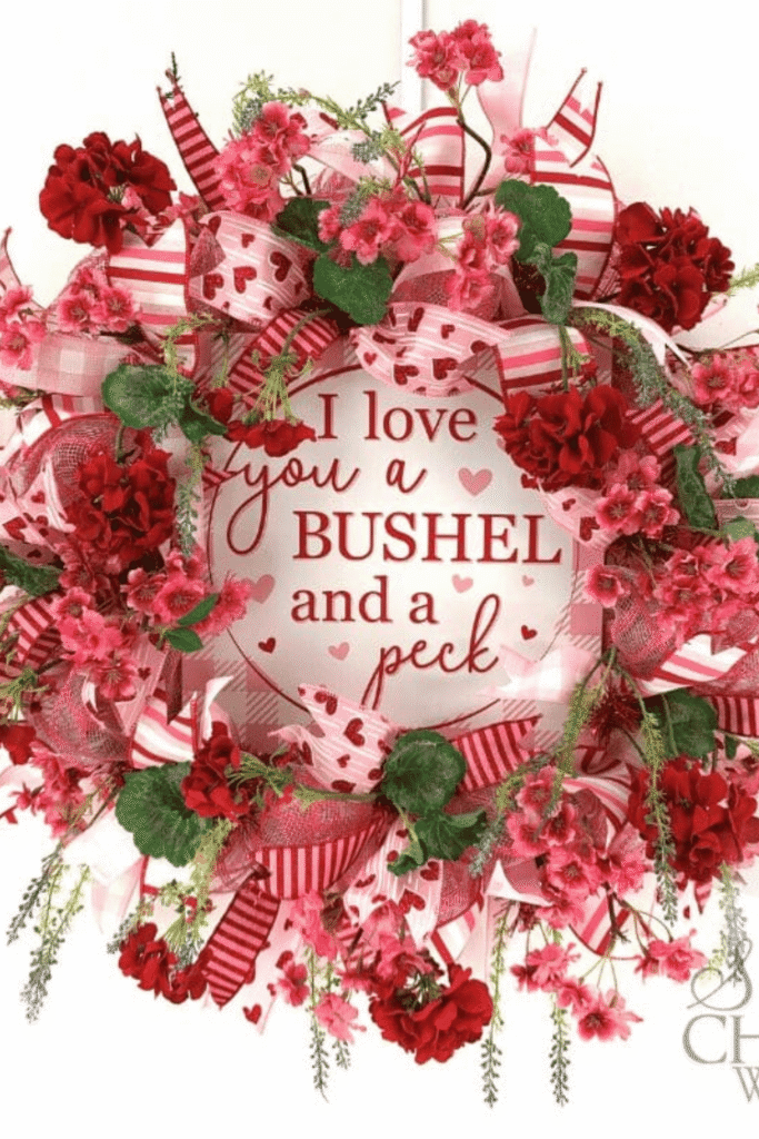 Diy Valentine Wreaths 