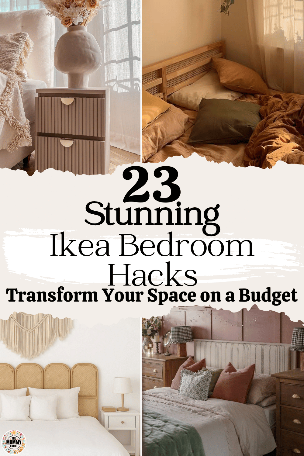 23 Stunning Ikea Bedroom Hacks to DIY on a Budget - The Mummy Front