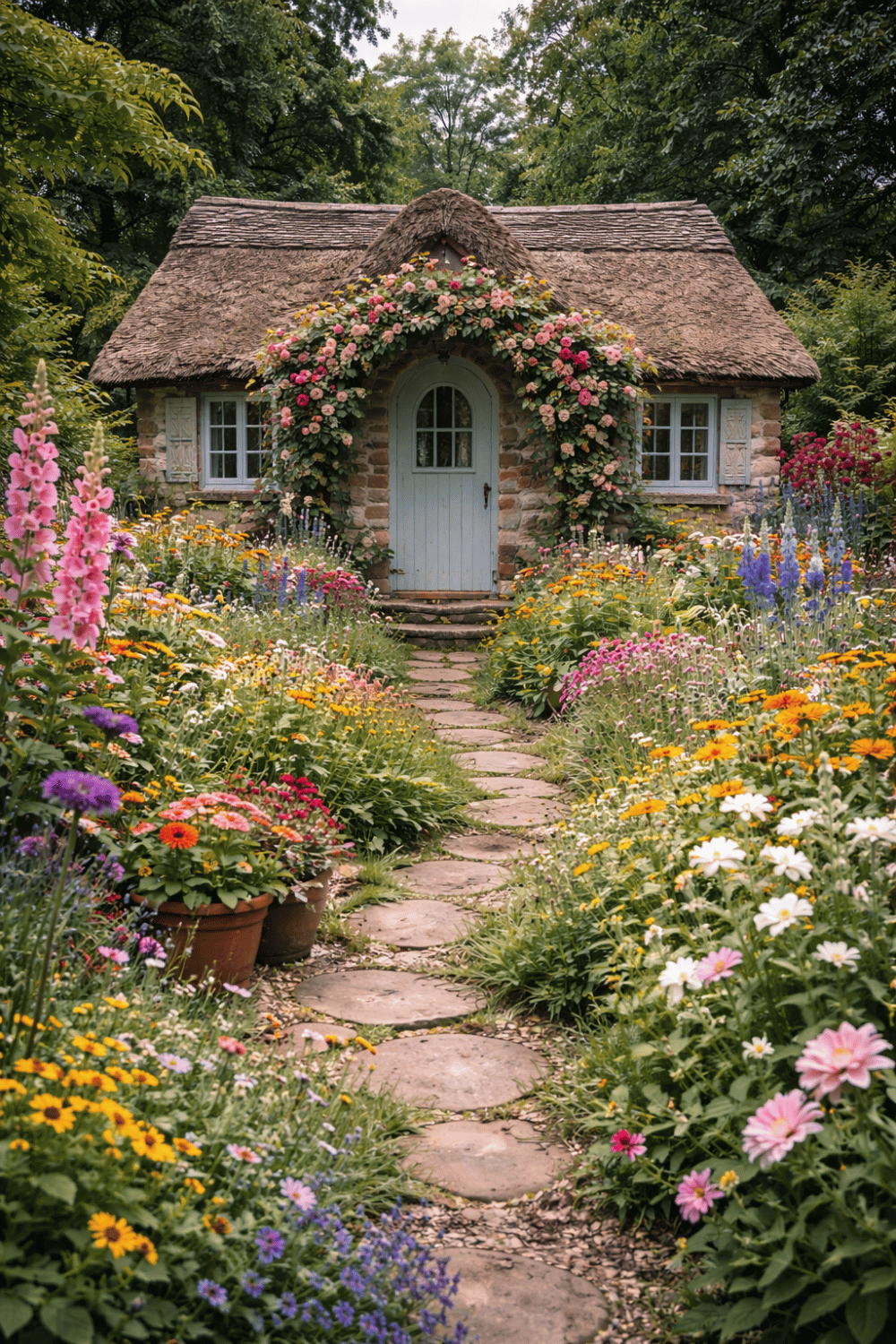 31 Charming Small Cottage Garden Ideas to Recreate - The Mummy Front