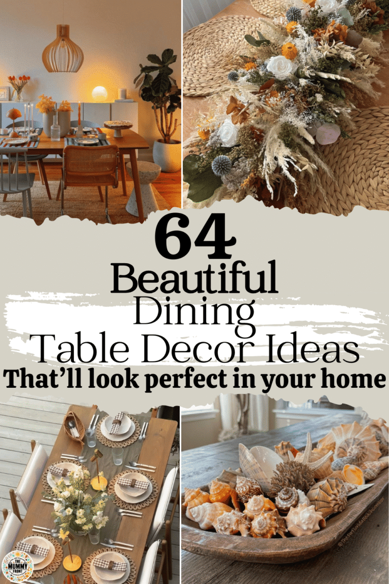 Dining table decoration ideas that make everyday meals and special gatherings feel a little more intentional. This collection is full of dining table decor centerpiece inspiration, simple fall table decor, and easy ways to style a beautiful dinner table setup using things you may already have. From DIY home decor touches to simple DIY home decor ideas, these looks focus on layering, texture, and personality rather than perfection. Whether you’re refreshing your dining room for fall table decor or gathering ideas that transition beautifully into dining room table Christmas decor, you’ll find relaxed, creative home decor DIY ideas that feel warm, welcoming, and easy to recreate.