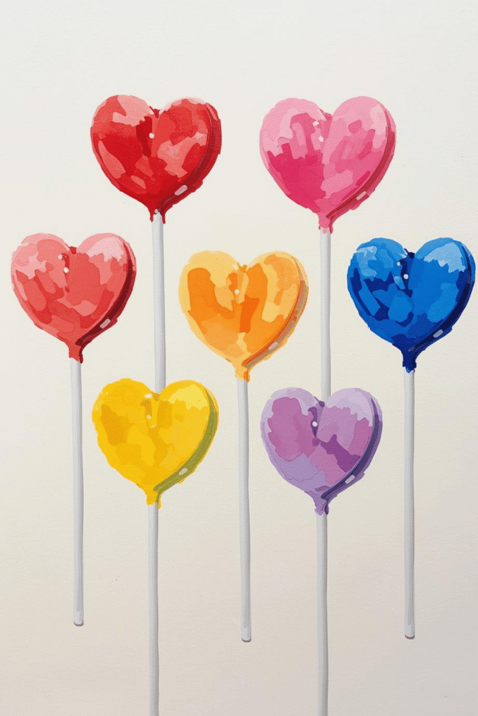 Valentines Painting ideas