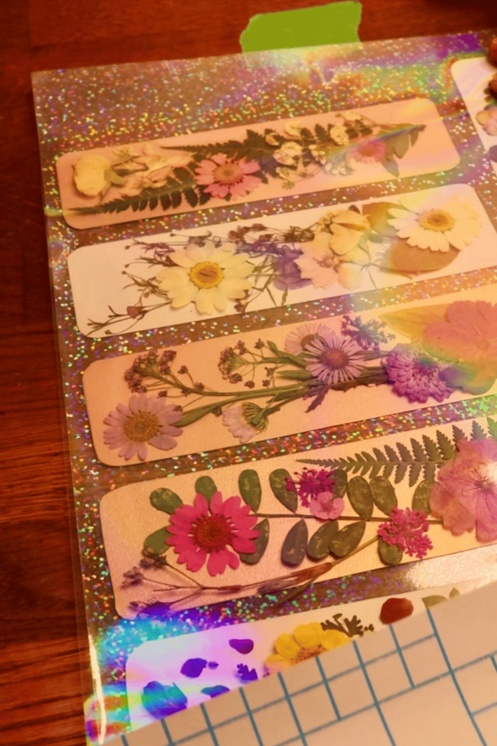 Easy Spring Craft: DIY Pressed Flower Bookmarks - The Mummy Front