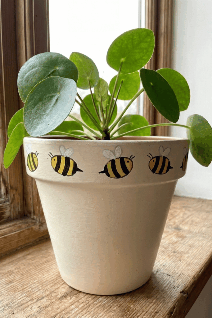 Painted flower pots 