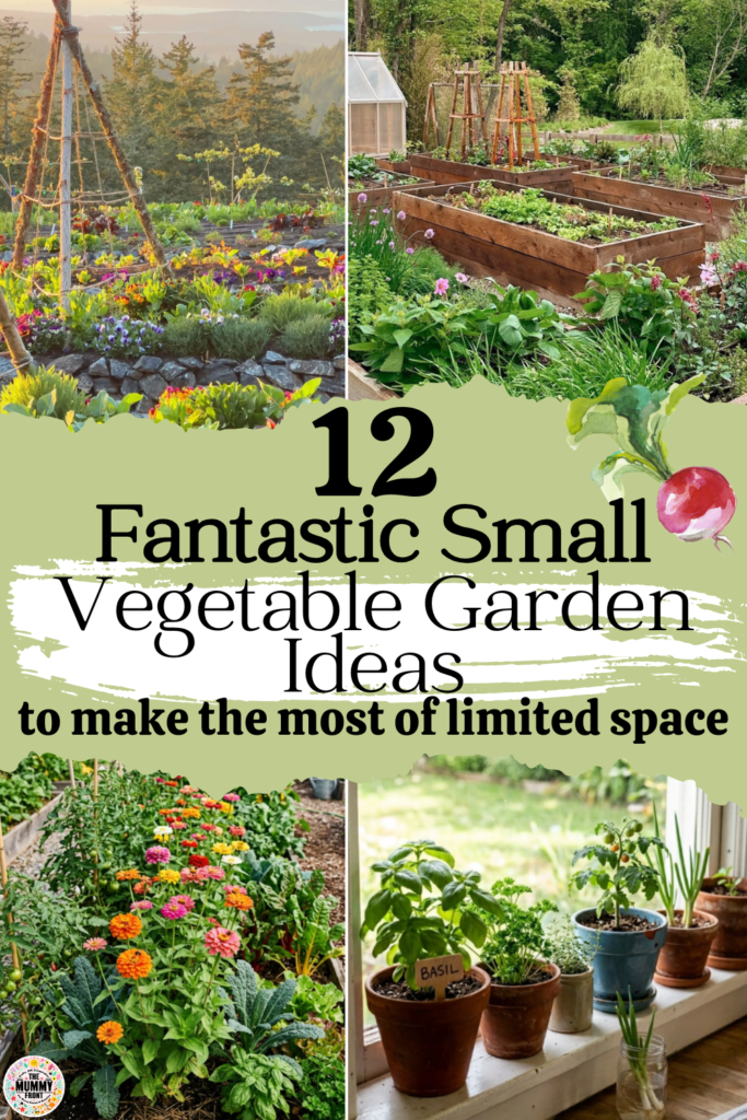 Looking for small vegetable garden ideas that actually work in a compact space? This post shares simple, practical tips for planning a small vegetable garden layout, choosing easy vegetables to grow, and creating a setup that feels manageable from day one. You’ll find vegetable garden design ideas for raised beds, pots, and small spaces, plus advice for a vegetable garden for beginners, when to plant vegetable garden crops, and growing vegetables in pots. If you want an easy vegetable garden with clever veggie garden ideas for a small veggie garden, this is full of inspiration.