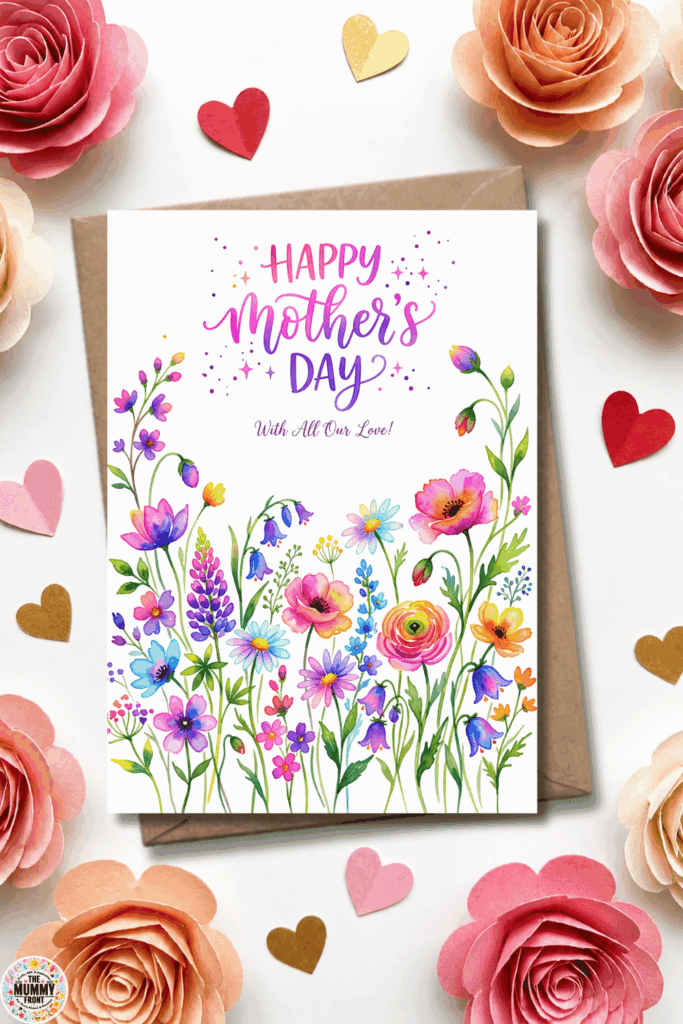 Mother's day card printable