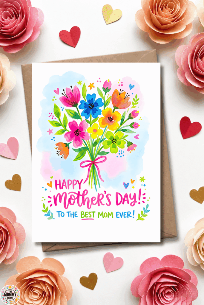 Mother's day card printable