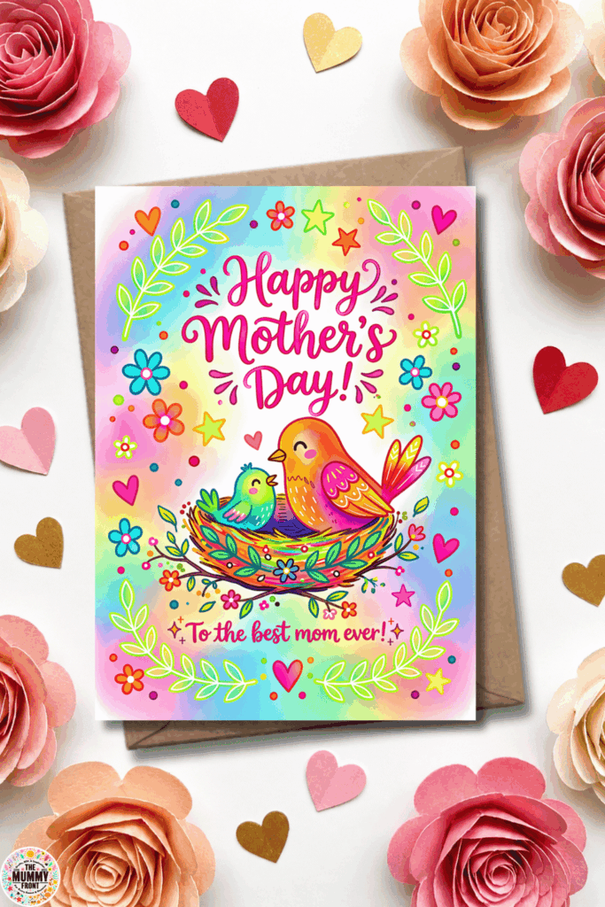 Mother's day card printable
