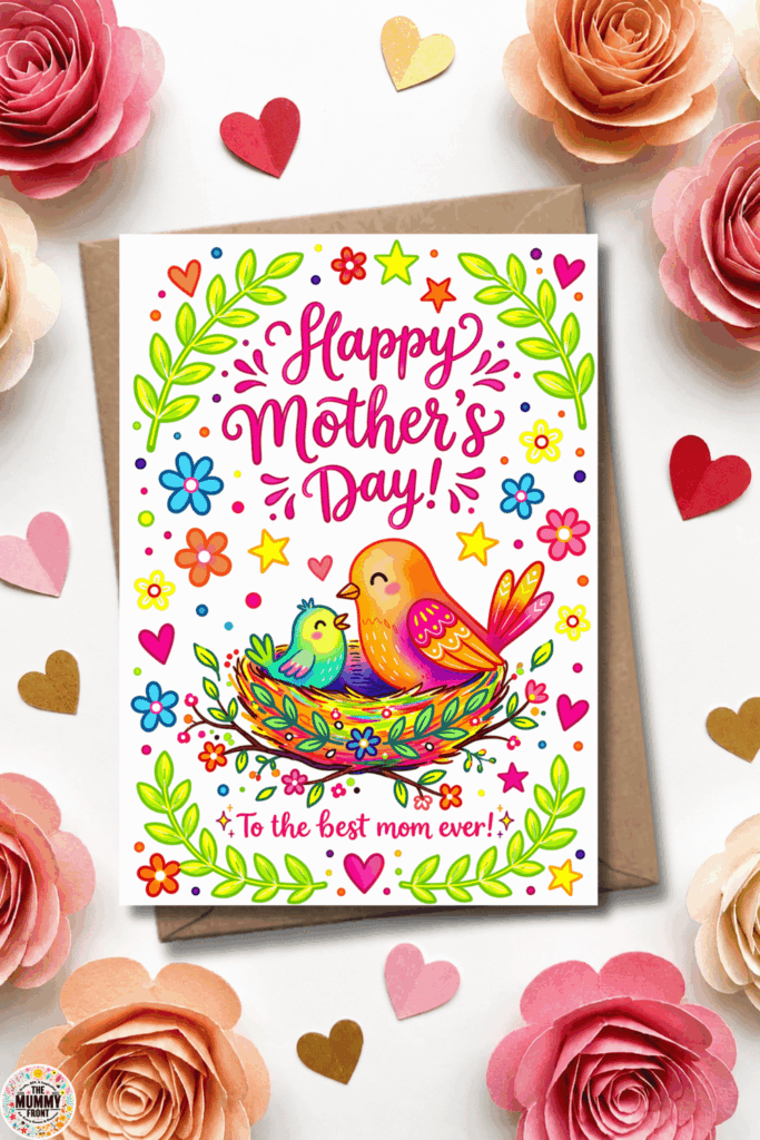 Mother's day card printable