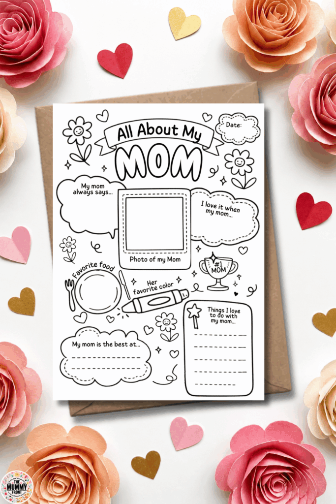 Mother's day card printable