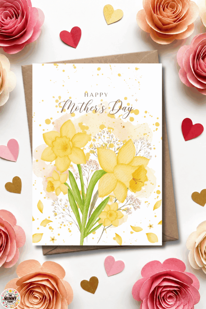 Mother's day card printable