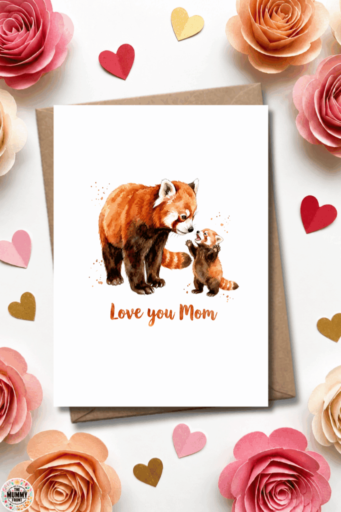 Mother's day card printable