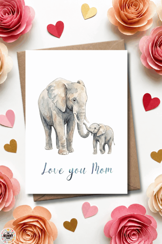 Mother's day card printable
