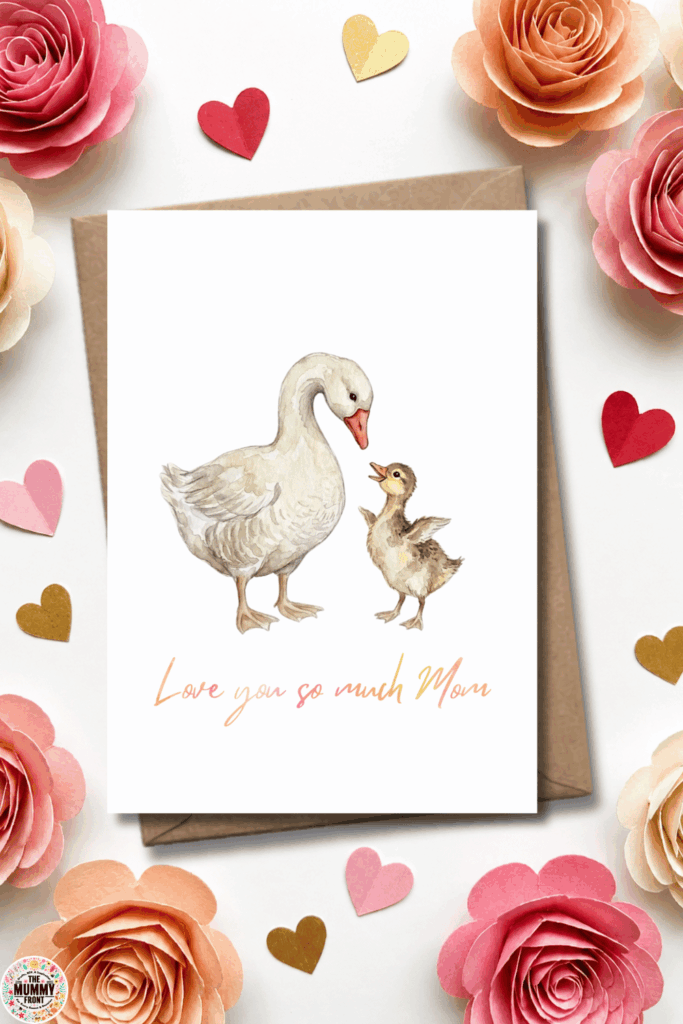 Mother's day card printable