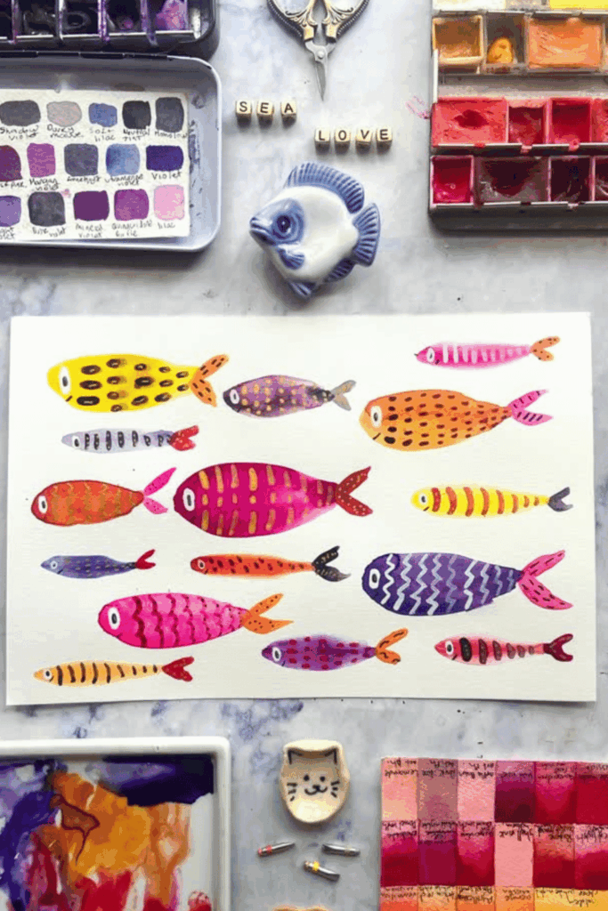 SUMMER PAINTING IDEAS