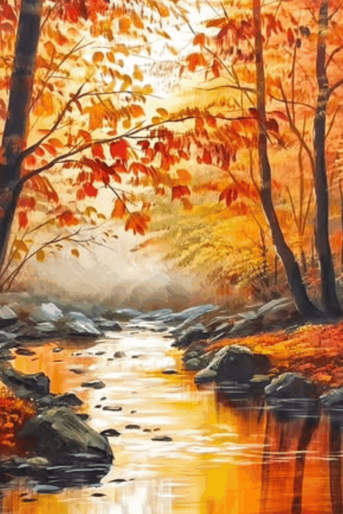 Fall painting ideas