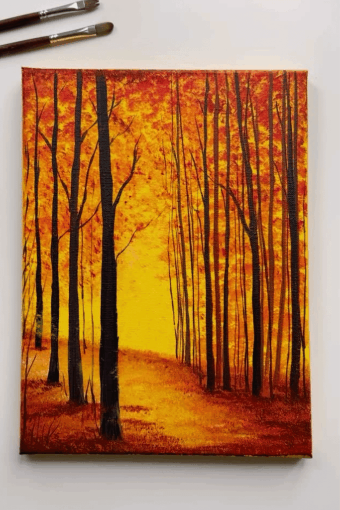 Fall painting ideas