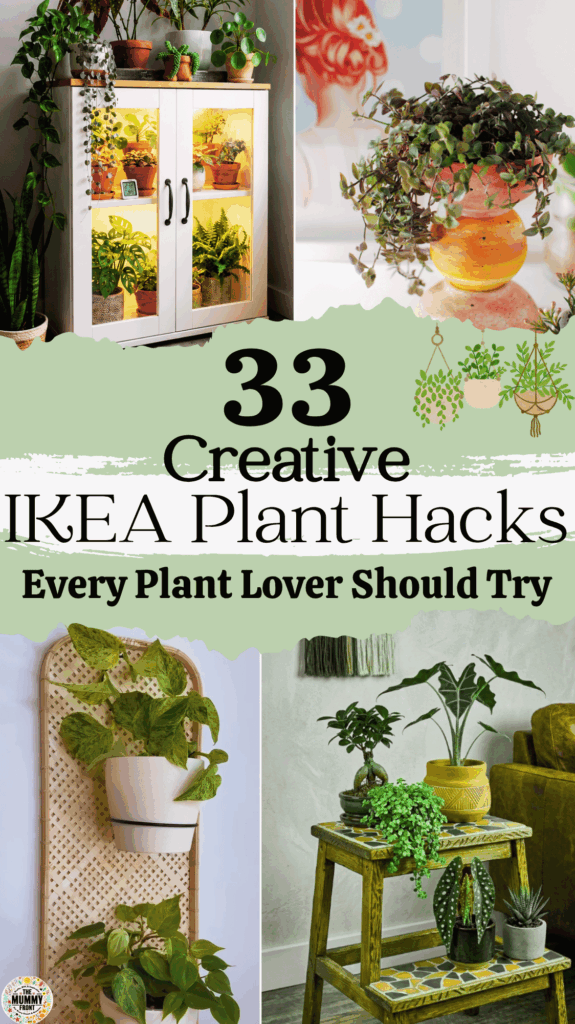 ikea plant hacks can make your home feel greener without needing expensive planters or custom furniture. From an IKEA plant cabinet to plant shelves, planter stand indoor ideas, homemade plant stands and clever house plant display ideas, these DIY IKEA hacks are perfect for plant lovers who want simple IKEA hacks, cheap IKEA hacks and stylish indoor plants styling ideas.