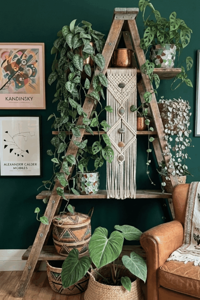 plant wall shelf ideas